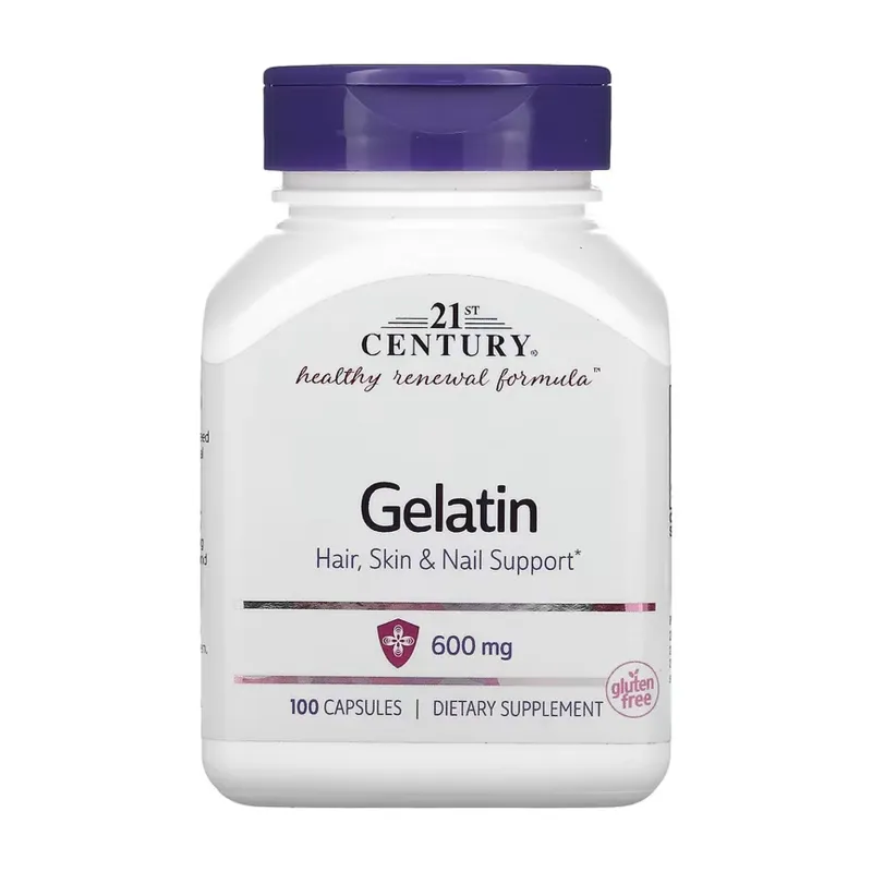 Желатин, Gelatin - 100 caps