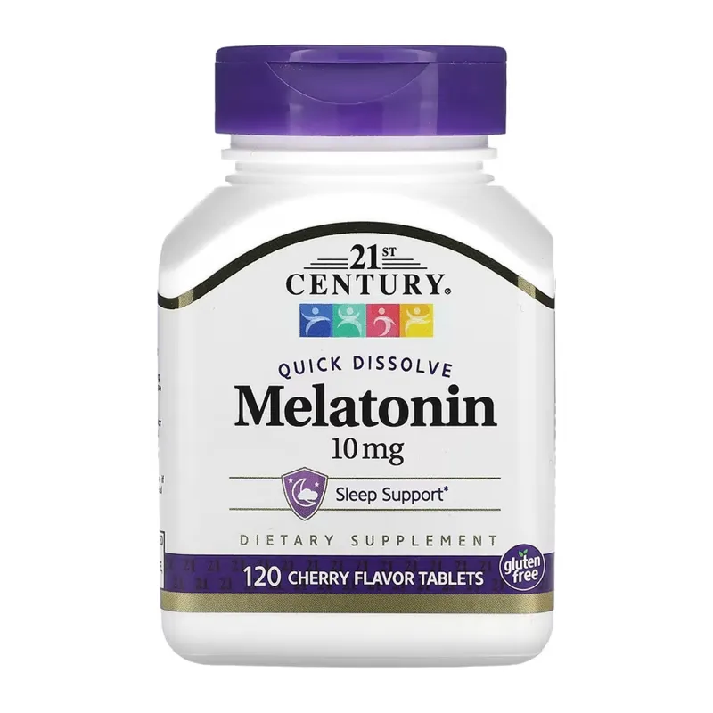 Мелатонин, Melatonin 10 mg Quick Dissolve - 120 tabs