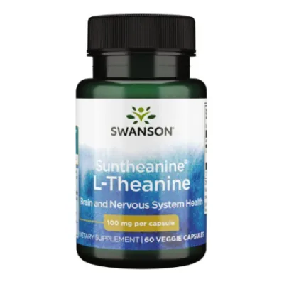 Л-Теанин, Suntheanine L-Theanina 100mg - 60veggie caps