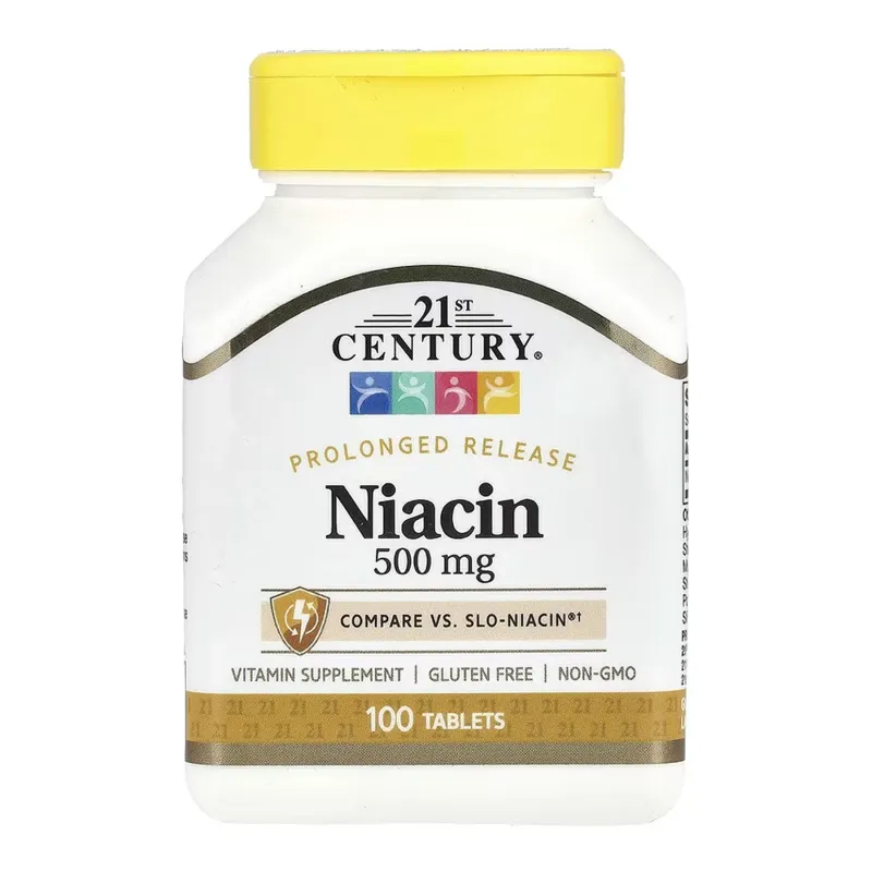 Ніацин, Niacin 500 mg - 100 tabs