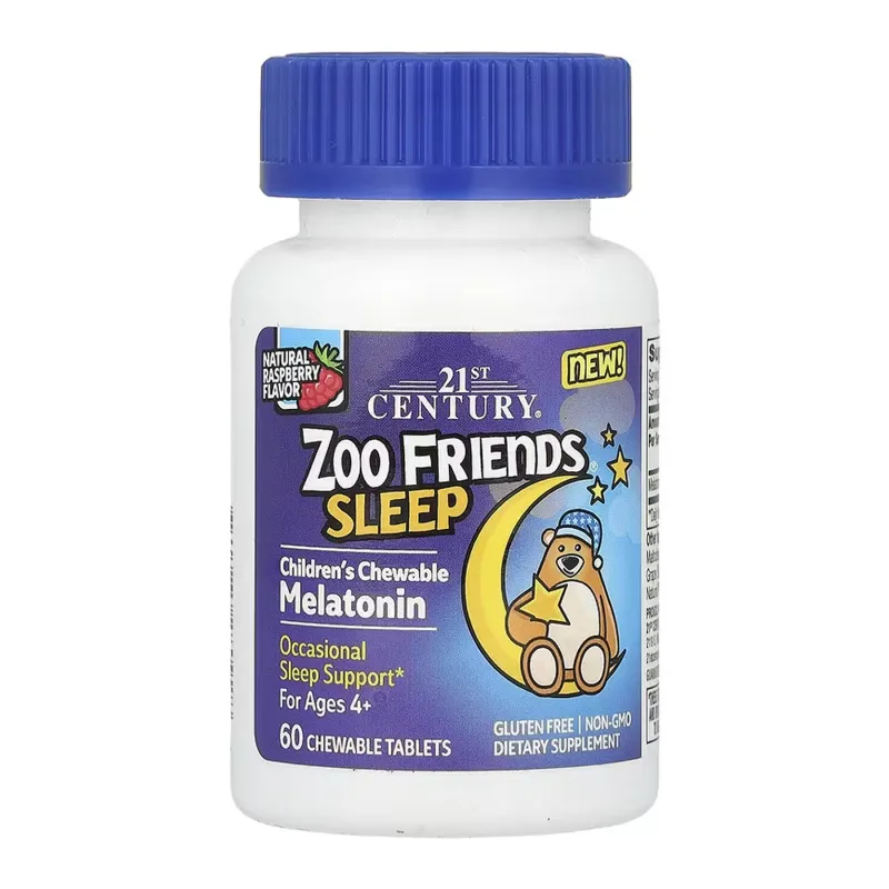 Комплекс для сна, Zoo Friends Sleep - 60 chewable tabs