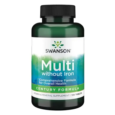 Мультивитамины без железа, Multi whith out Iron Century Formula - 130tabs