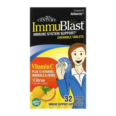 Комплекс для поддержания иммунитета, ImmuBlast - 32 chewables tabs