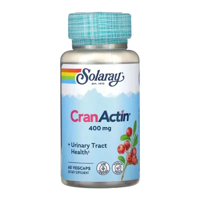 Вітамін C 400мг CranActin Cranberry Extract 400mg — 60 веганських капсул для імунітету