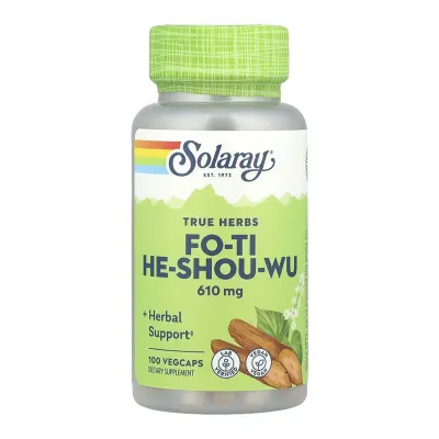 Мультивитамины 610мг Fo-Ti He-Shou-Wu 610mg - 100 веганских капсул для ежедневной поддержки