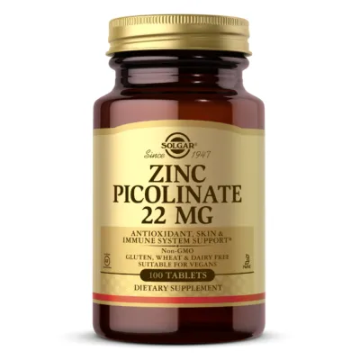 Цинк Піколінат, Zinc Picolinate 22 mg - 100 tab