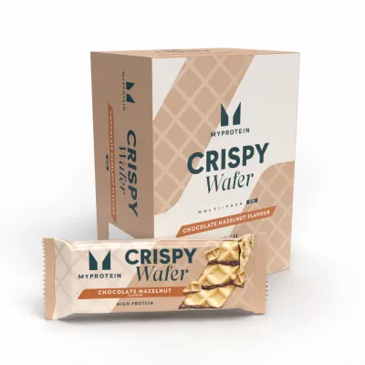Протеїновий батончик Myprotein (Crispy Wafer) — 10×40 г, шоколад-фундук