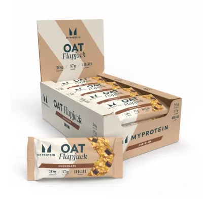 Протеїновий батончик Myprotein (Oat Flapjack) — 12×80 г, шоколад