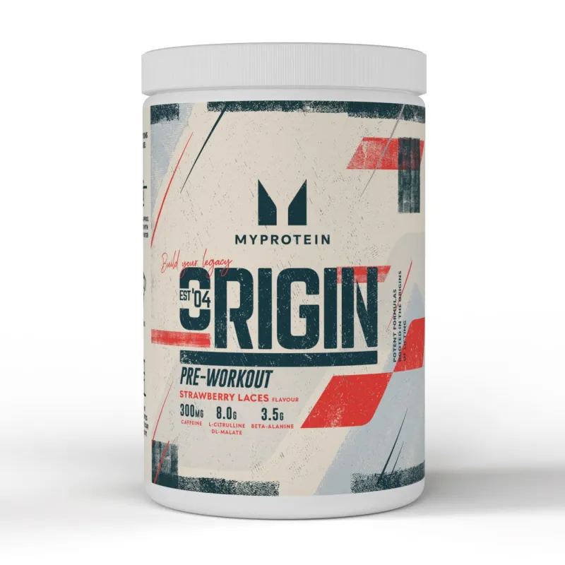 Origin Pre-Workout - 600g Strawberry Laces
