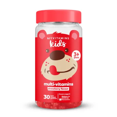 Мультивітаміни Myprotein (Kids Multivitamin) — 30 gummies, полуниця