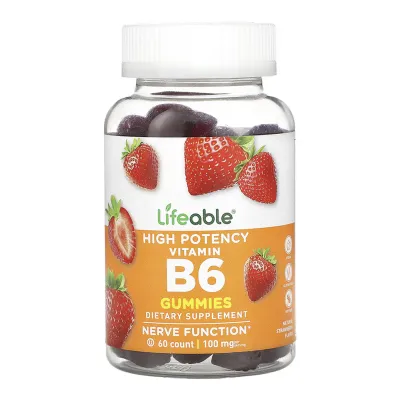 Витамин Б6, Vitamin B6 Adult - 60 gummies