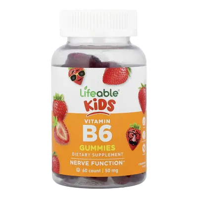 Витамин Б6 (для детей), Vitamin B6 Kids - 60 gummies