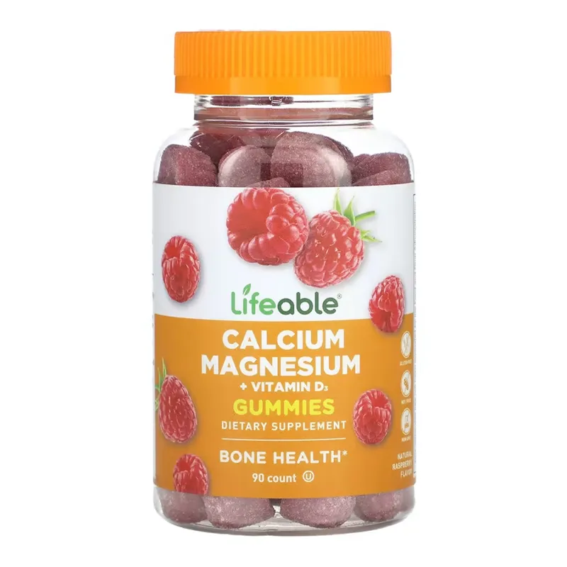 Calcium Magnesium + Vitamin D Adult - 90 gummies
