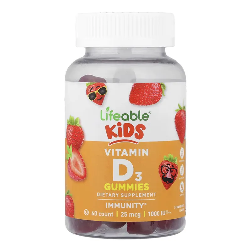 Вітамін D Lifeable (Vitamin D Kids) — 60 gummies