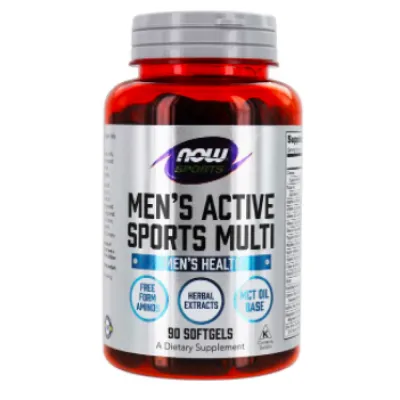 Мультивітаміни для чоловіків, Men's Active Sports Multi - 90 softgels