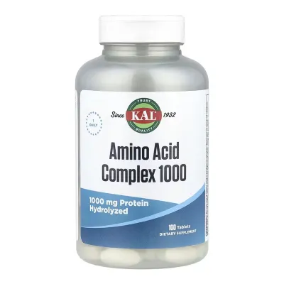 Амінокислоти 1000мг KAL — 100 таблеток