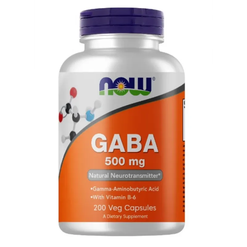 Габа, GABA 500mg - 200 veg caps