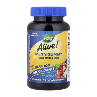 Мультивітаміни Nature's Way (Men's Multivitamin) — 60 gummies