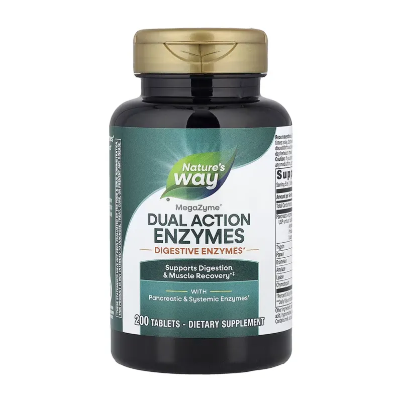 Комплекс ферментів, Mega-Zyme Original - 200 tabs