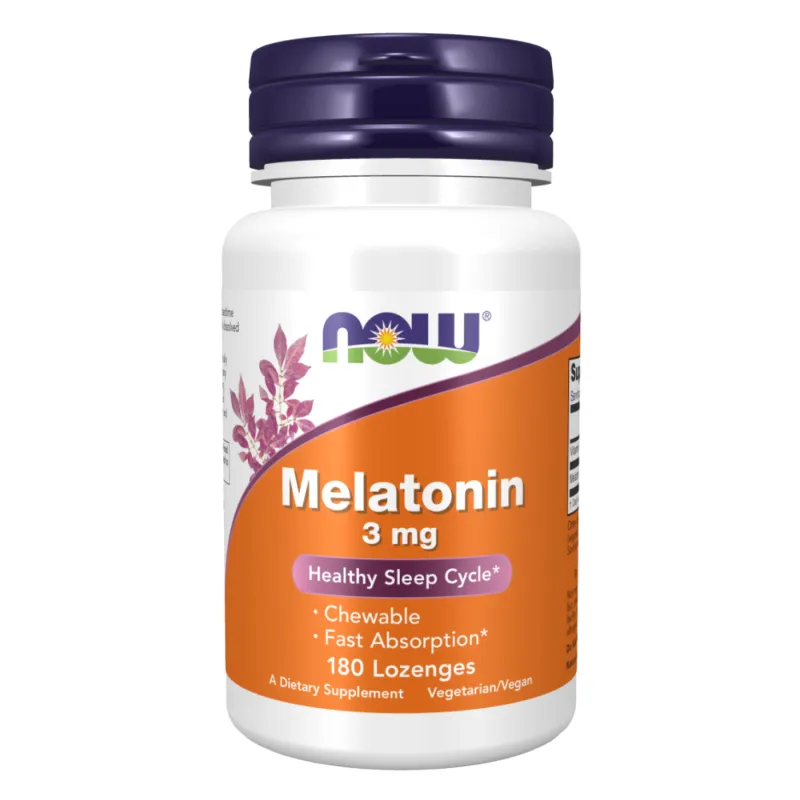 Мелатонин, Melatonin 3mg - 180 lozenges