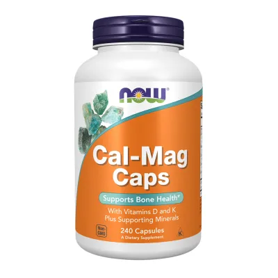 Магній Cal-Mag Caps — 240 капсул для м’язів і нервової системи