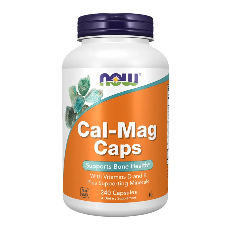 Магній Cal-Mag Caps — 240 капсул для м’язів і нервової системи