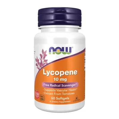 Лікопін 10 мг Now Foods (Lycopene) — 60 софтгелів