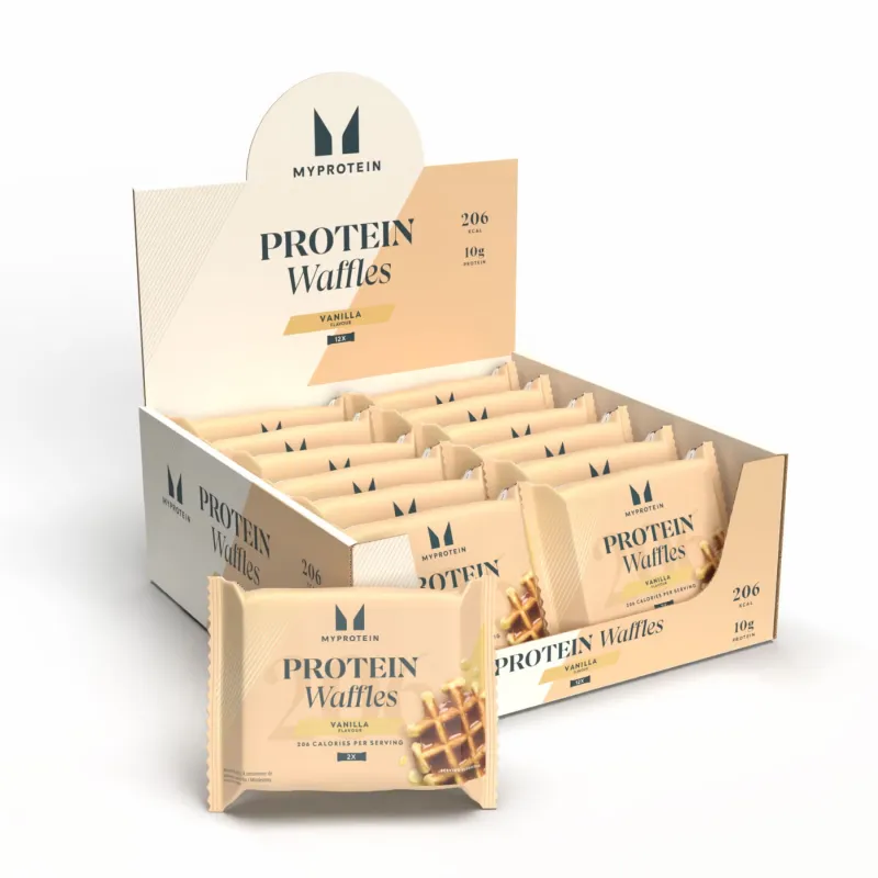 Protein Waffles - 12x50g Vanilla