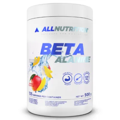 Бета-аланін Allnutrition (Beta Alanine) — 500 г, малина-полуниця, для сили та тренувань