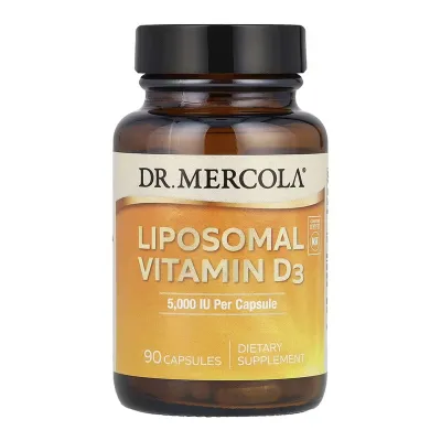 Вітамін D3 5000 IU Dr. Mercola (Liposomal) — 90 капсул