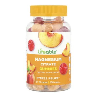 Магний цитрат, Magnesium Citrate 250mg Adult - 90 gummies