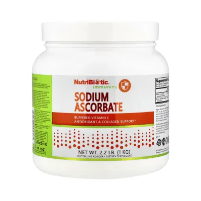 Вітамін C Nutribiotic (Sodium Ascorbate) — 1000 г