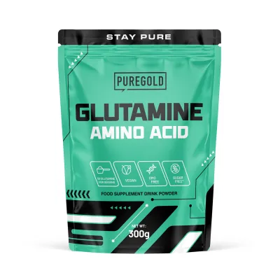 L-глютамін Pure Gold (Glutamine) — 300 г, без смаку