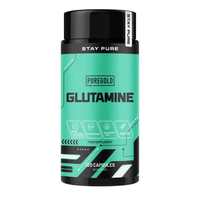 L-глютамін Pure Gold (Glutamine) — 120 капсул