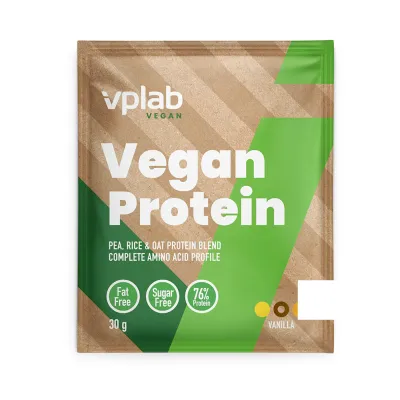 Веганський протеїн VPLab (Vegan) — 30 г, ваніль