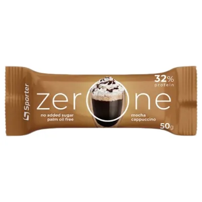 Протеїнові батончики, ZerOne - 25x50g Mocha cappuccino