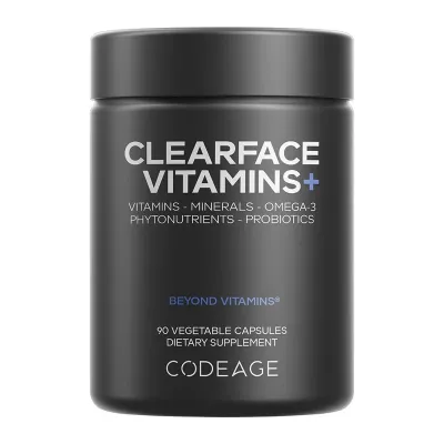 Комплекс для чистоти шкіри, Clearface Vitamins+ - 90 vcaps