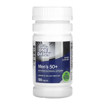 Мультивітамінний комплекс, One Daily Men's 50+ - 100 tabs
