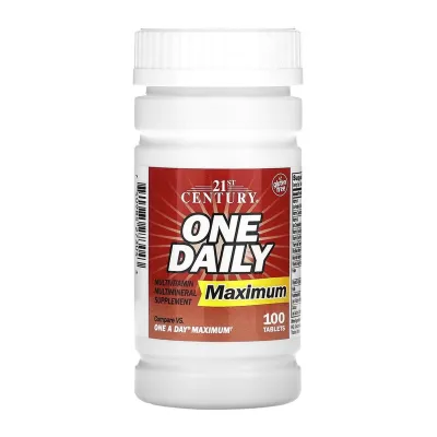 Мультивітамінний комплекс, One Daily Maximum - 100 tabs