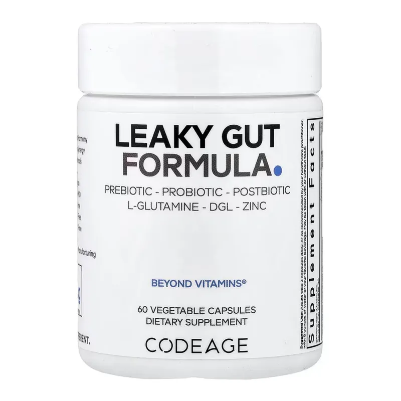 Формула для пищеварительной системы, Leaky Gut Formula - 60 vcaps