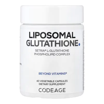 Ліпосомальний глутатіон, Liposomal Glutathione - 60 vcaps
