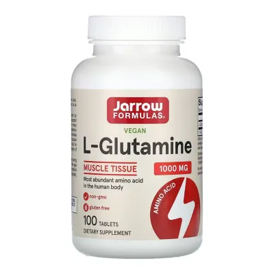 L-глутамин, L-Glutamine 1000 mg - 100 tabs