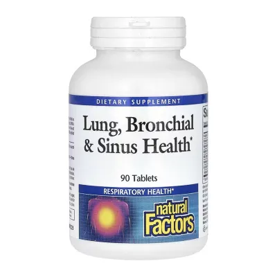 Підтримка легень, бронхів та пазух, Lung Bronchial & Sinus Health - 90 tabs
