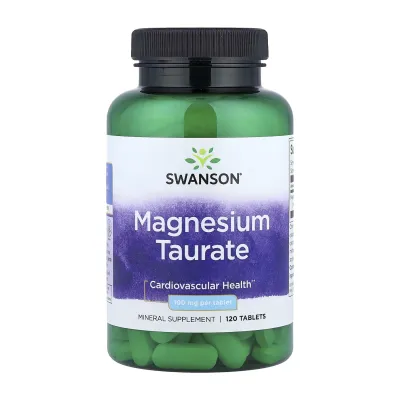 Магний Таурат, Magnesium Taurate 100 mg - 120 tabs