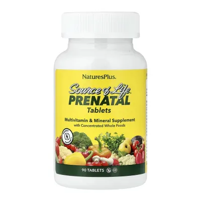 Мультивітаміни для вагітних, Source of Life® Prenatal - 90 tabs