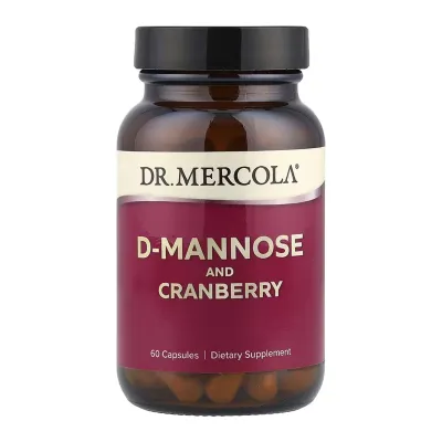 D-маноза з екстрактом журавлини, D-Mannose and Cranberry Extract - 60 caps
