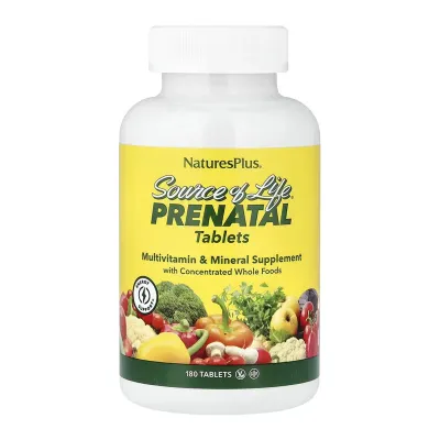 Вітамінно-мінеральний комплекс для вагітних, Source Of Life Prenatal - 180 tabs