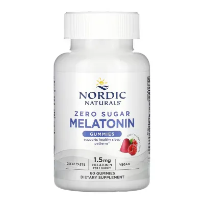 Мелатонін без цукру, Zero Sugar Melatonin - 60 gummies