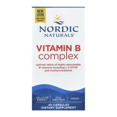 Комплекс витаминных групп, Vitamin B Complex - 45 caps