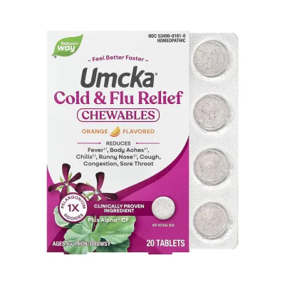 Засіб від застуди та грипу, Cold + Flu Relief - 20 tabs Orange